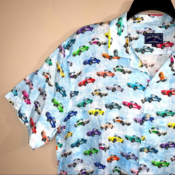 Michael’s Men’s 100% Linen Shirt. NWT. - Picture 3 of 14